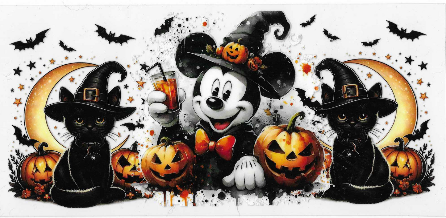 Halloween Mickey With Witch Hat