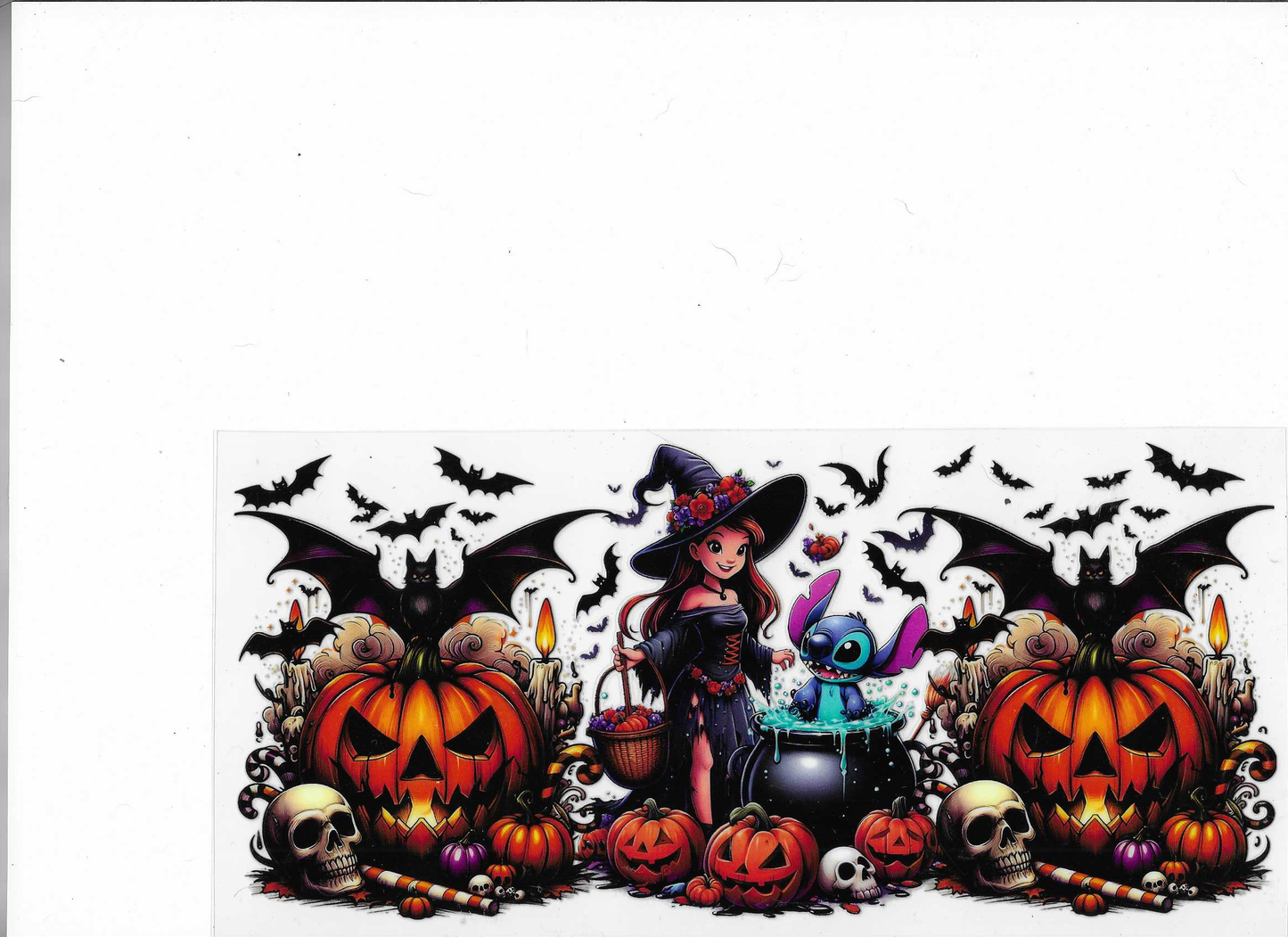 Witch & Halloween Stitch