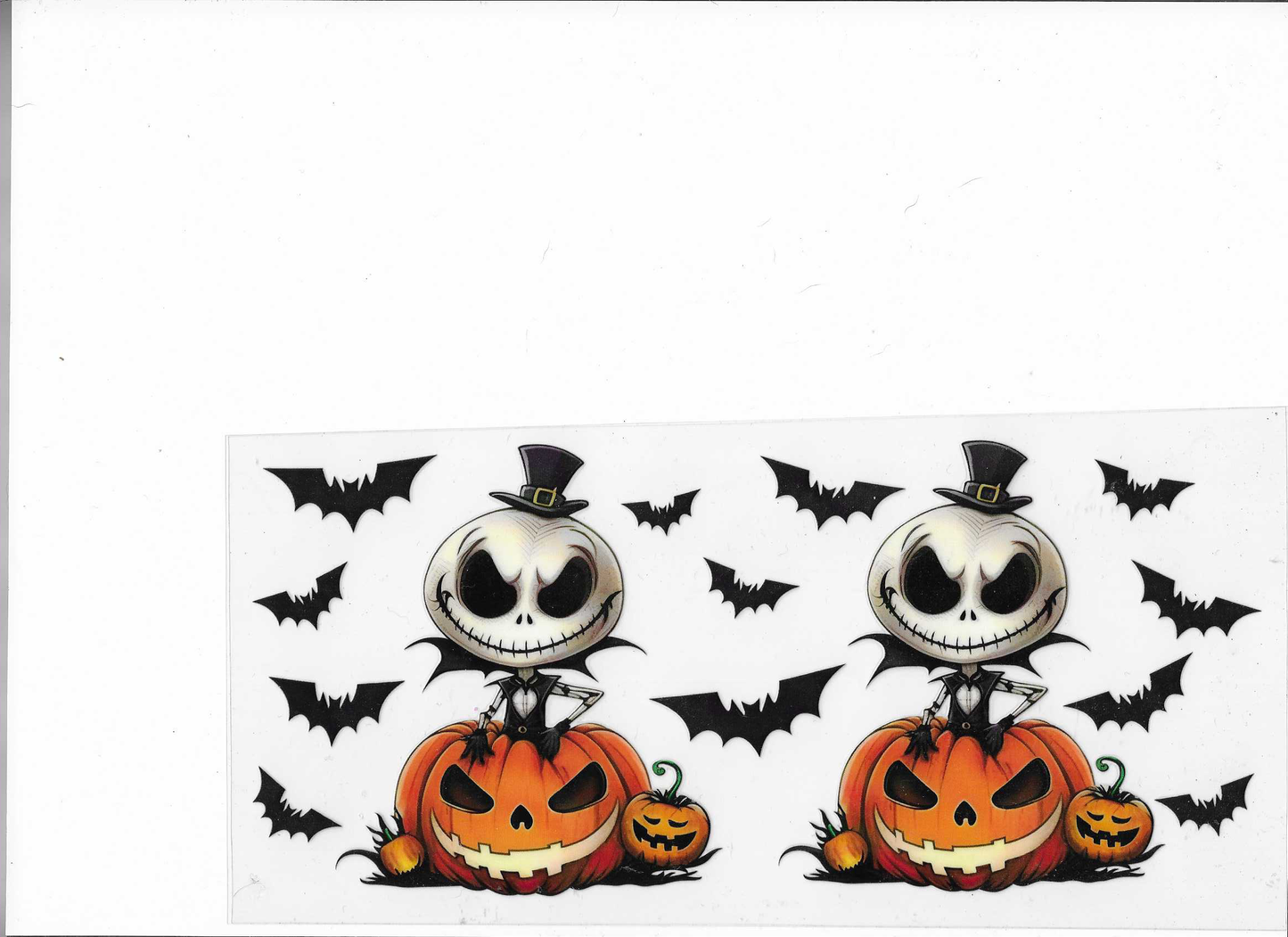 Jack With Bats & Pumpkin