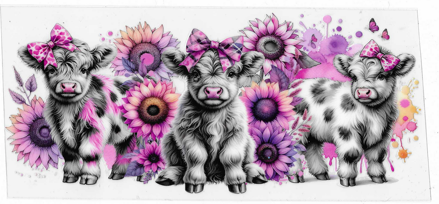 Pink Bow Cow