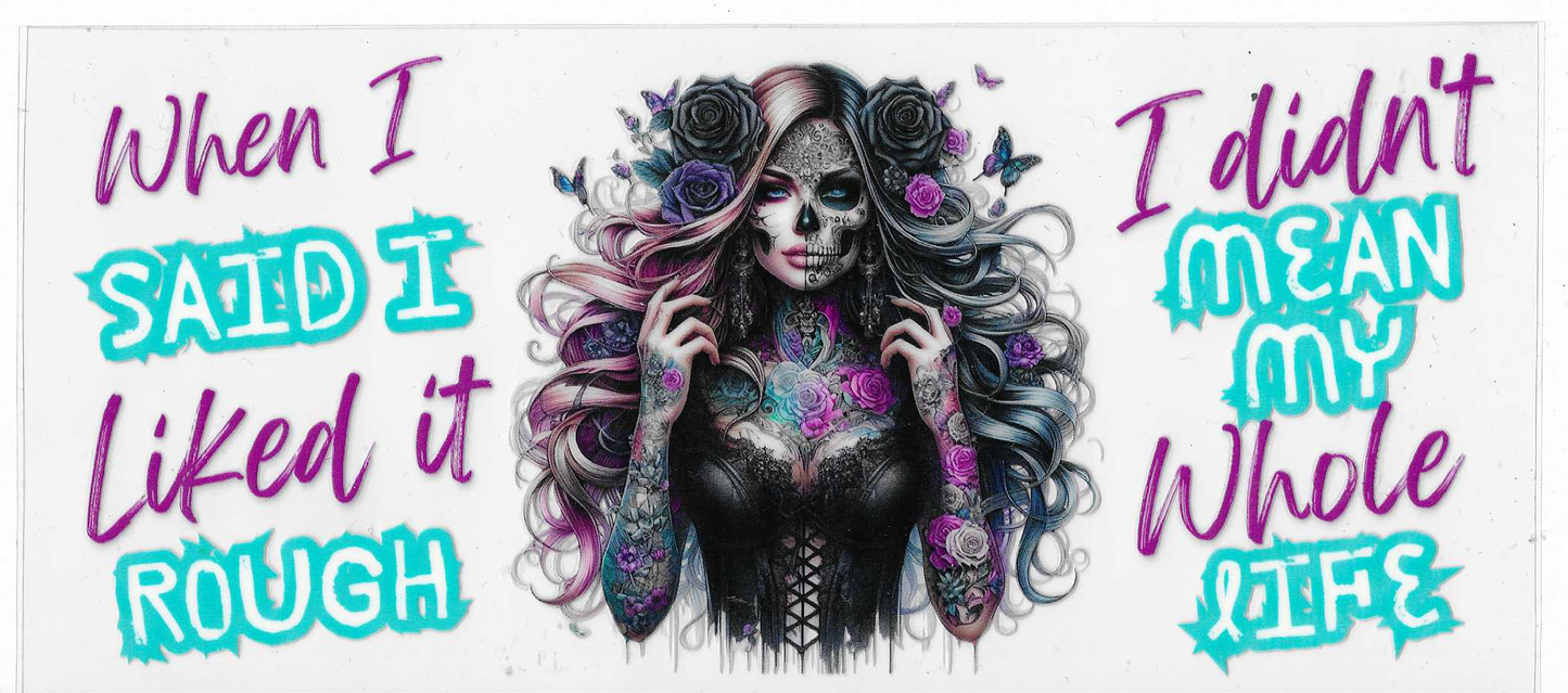 Rose Tattoo Girl
