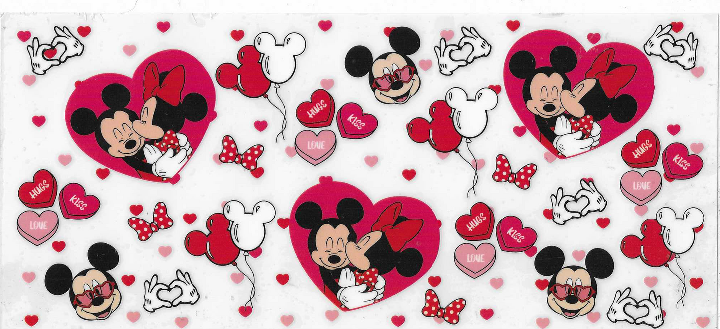 Mickey & Minnie Hearts