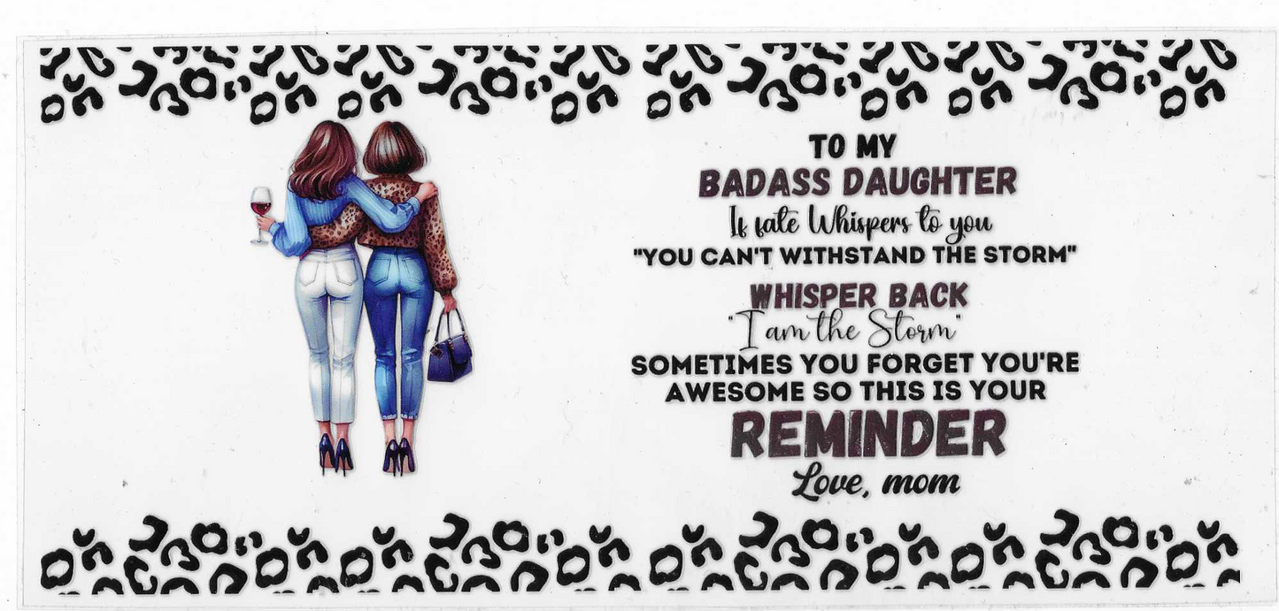 Badass Daughter Quote