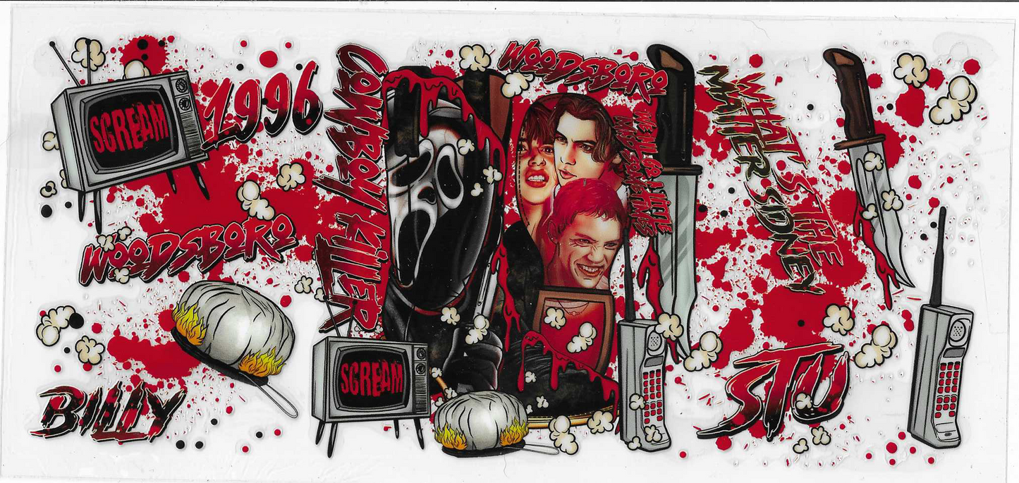Scream Red & Black