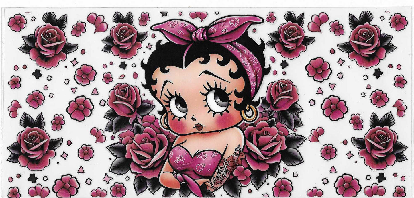 Betty Boop & Roses