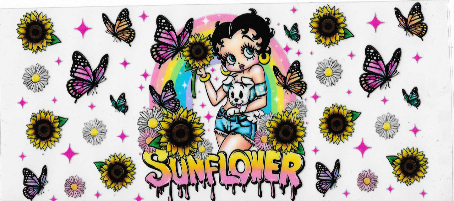 Betty Boop Sunflower
