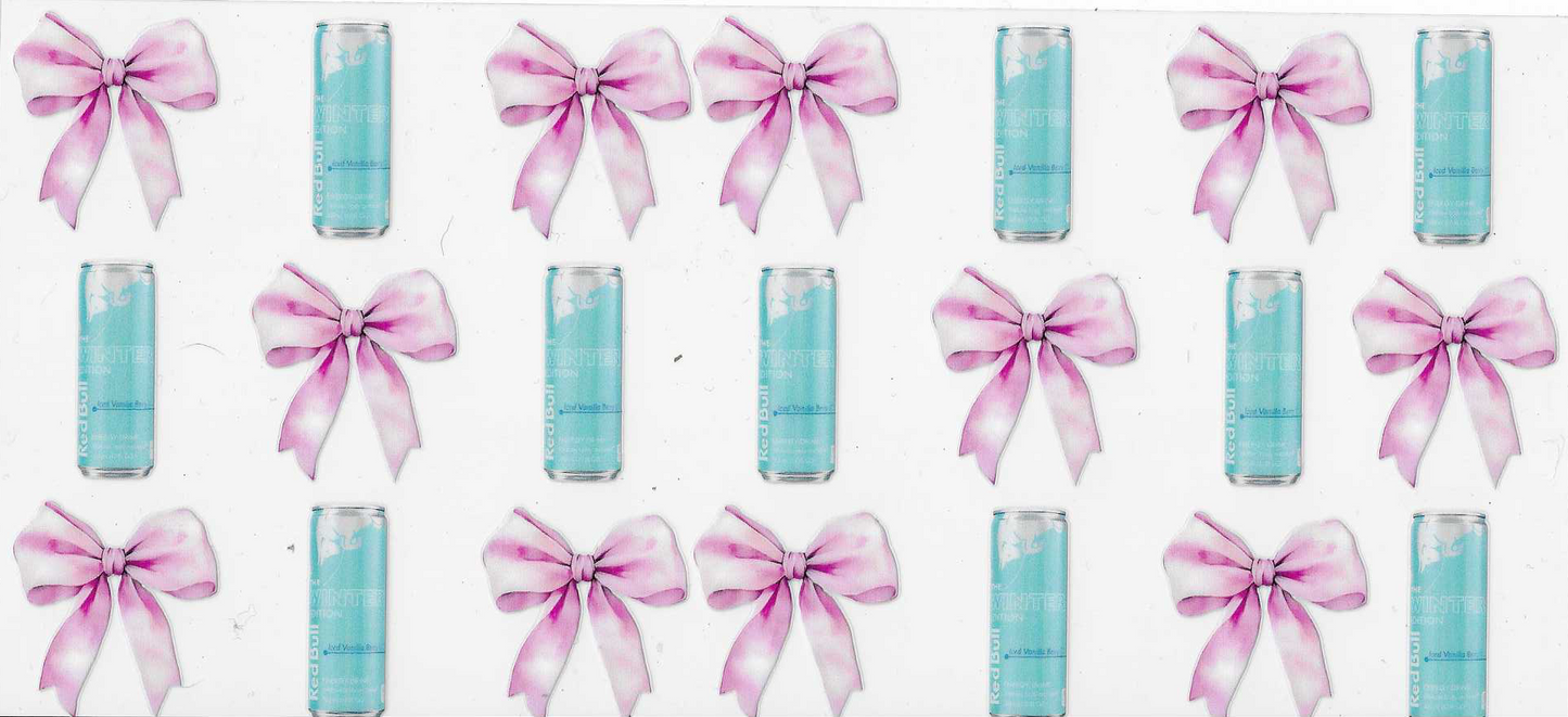 Redbull Blue With Bows