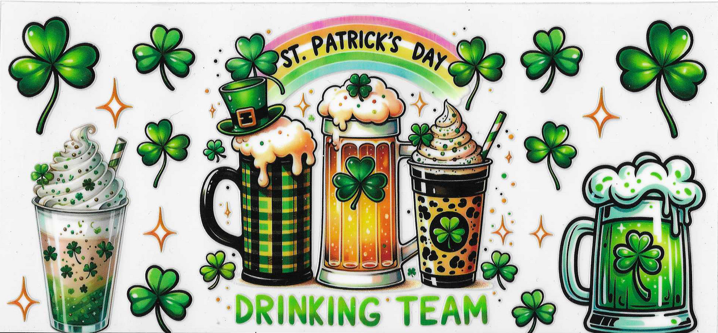 St Patricks' Day Drinking Team