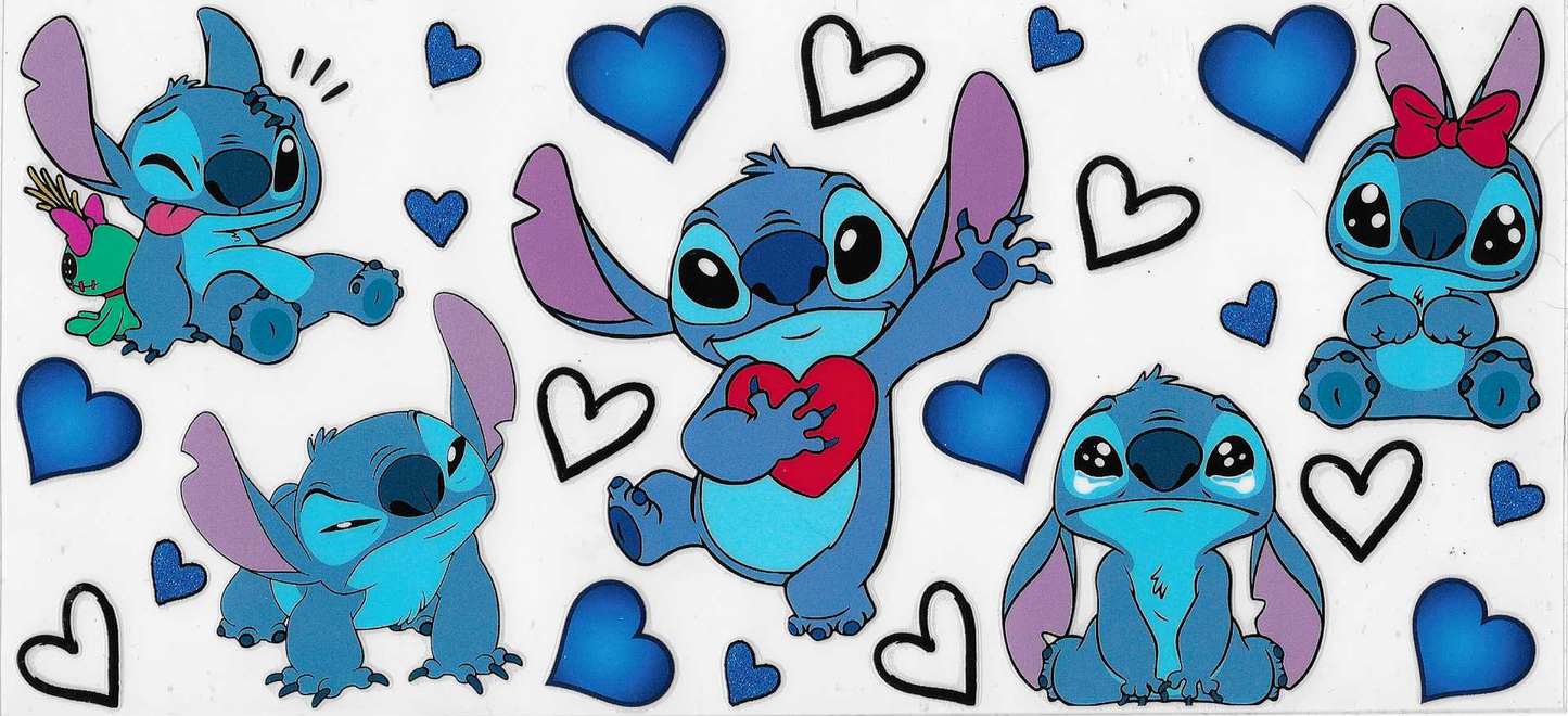 Stitch With Hearts