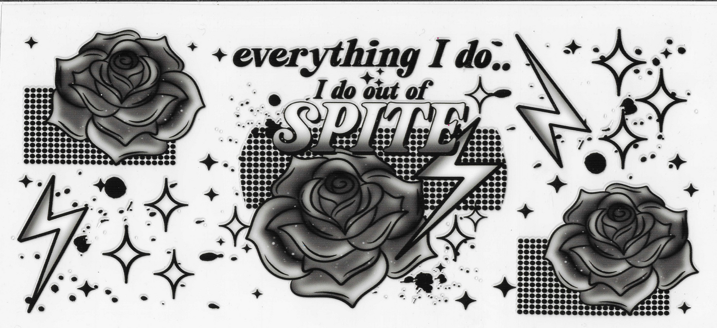 Everything I Do Is Out Of Spite