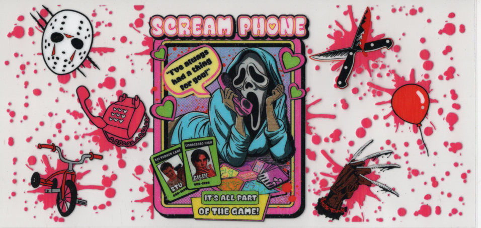 Pink Scream Phone