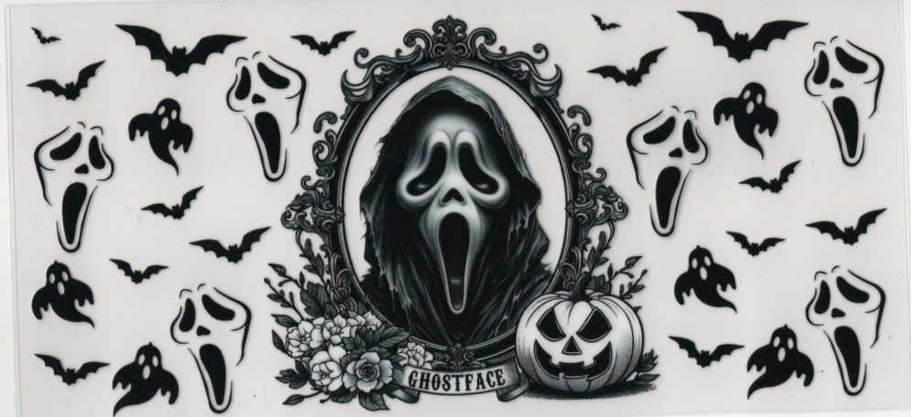 Black & White Ghostface