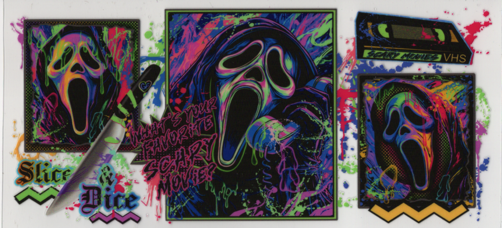 Neon Ghostface