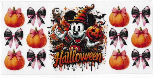 Halloween Mickey With Bows