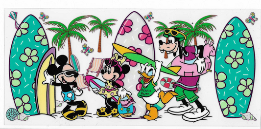 Beach Mickey & Friends
