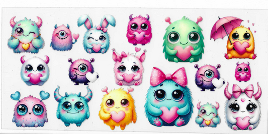Colorful Furbies