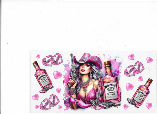 Pink Cowgirl Moonshine