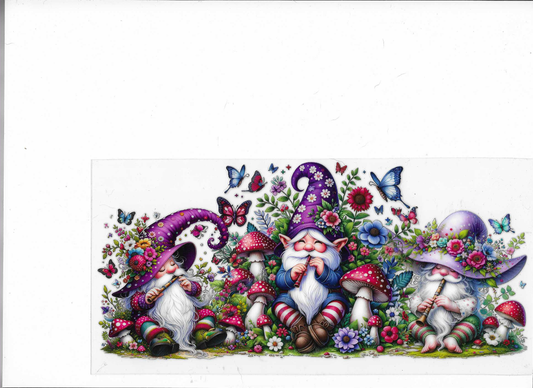 Floral Mushroom Gnomes