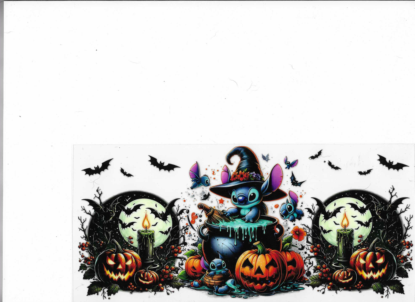 Halloween Bats Stitch