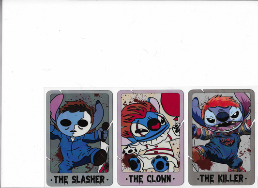 Horror Tarot Card Stitch