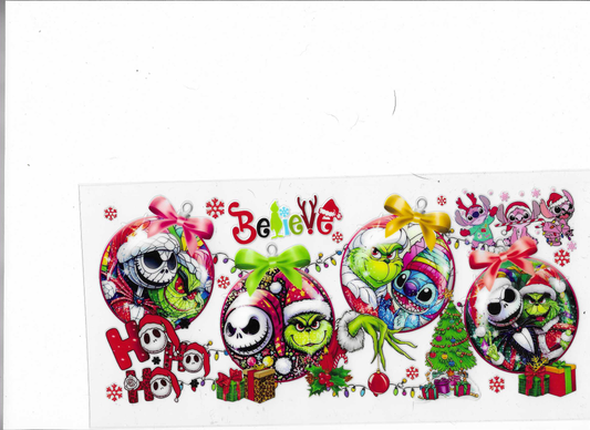 Christmas Jack,Grinch, Stitch