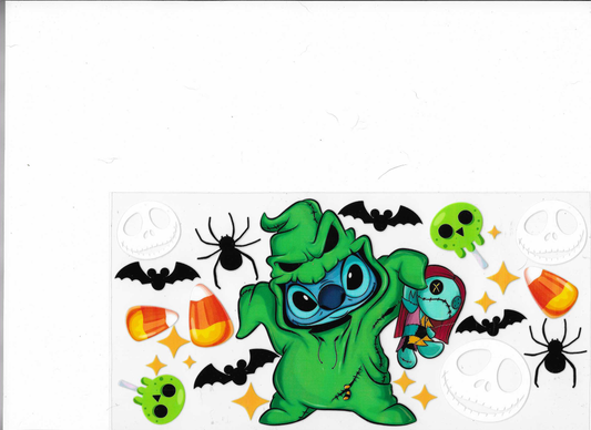 Oogie Boogie Stitch With Candy Corn