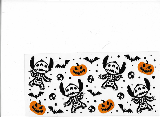 Stitch Halloween Skeleton