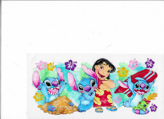 Body Board Stitch & Lilo