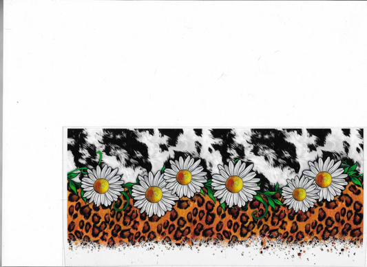 Cow Print & Cheetah Daisies