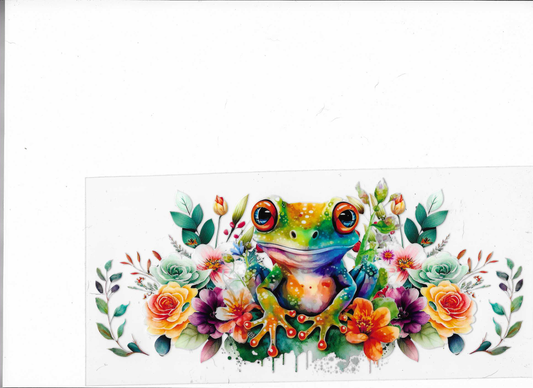 Floral Frog