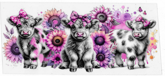 Pink Bow Cow