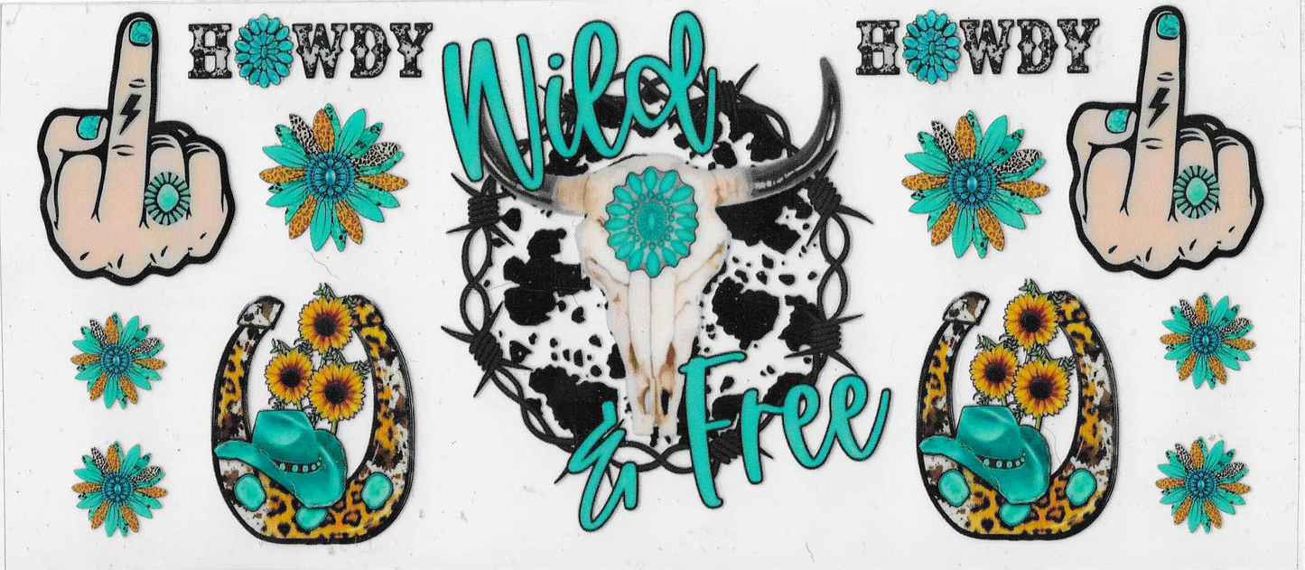 Turquoise Cow