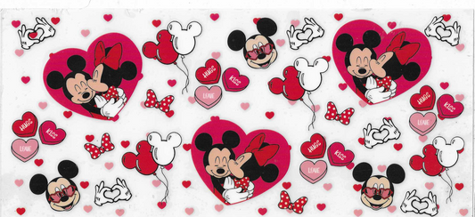 Mickey & Minnie Hearts