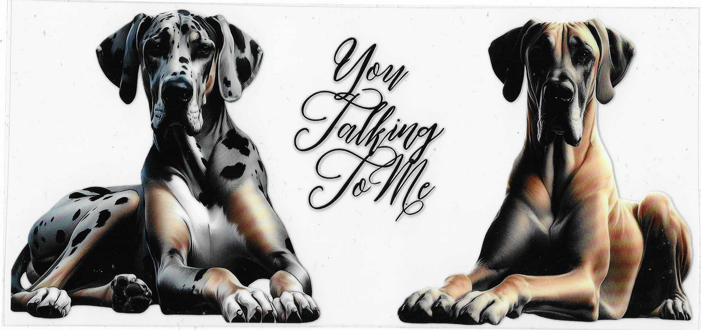 Toy Talking To Me (Great Dane)