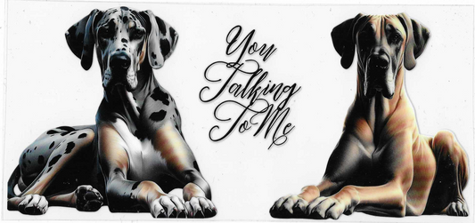 Toy Talking To Me (Great Dane)