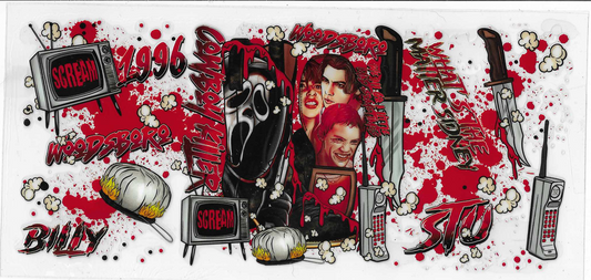 Scream Red & Black