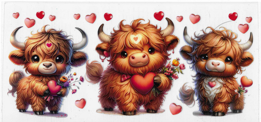 Cow & Hearts