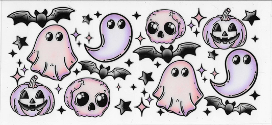 Neon Ghosts & Black Bats