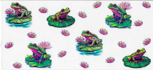 Frog On A Lilypad