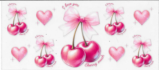 Cherry Bows & Hearts