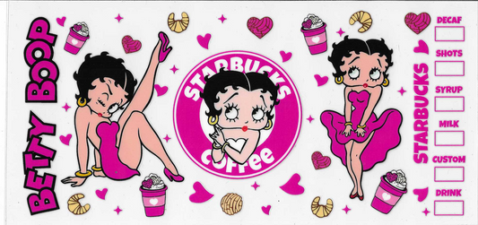 Betty Boop Starbucks Coffee