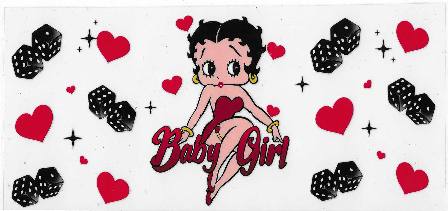 Betty Boop With Dice