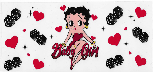 Betty Boop With Dice