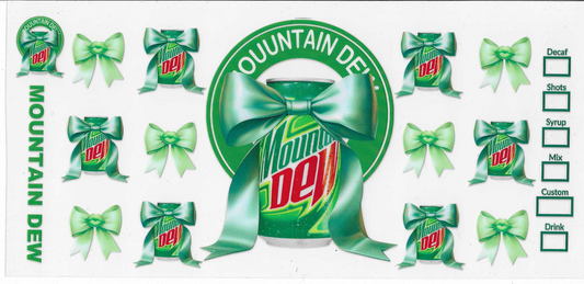 Mountain Dew With Bows
