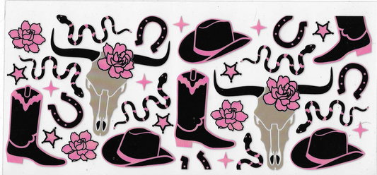 Pink Hats & Boots