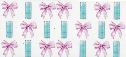 Redbull Blue With Bows