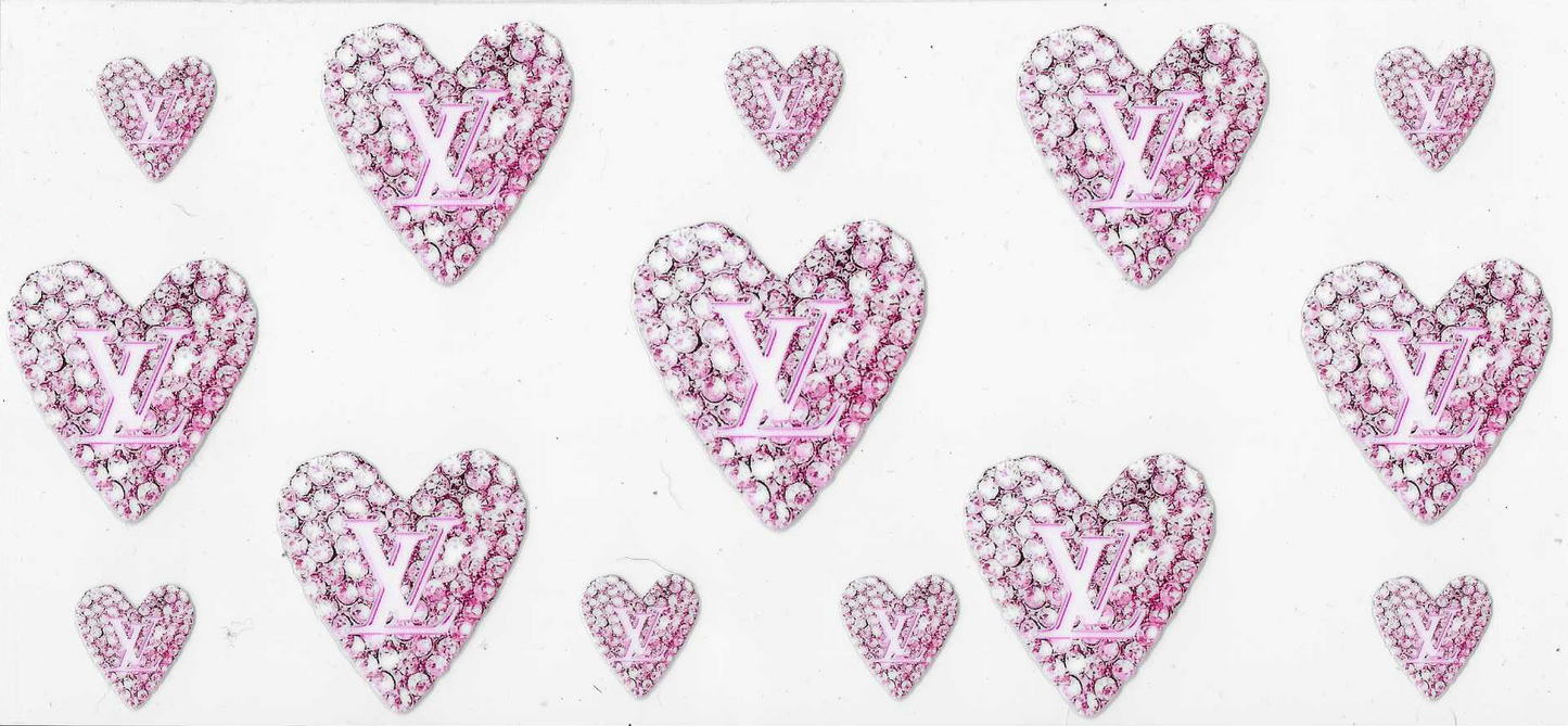 LV Pink Hearts