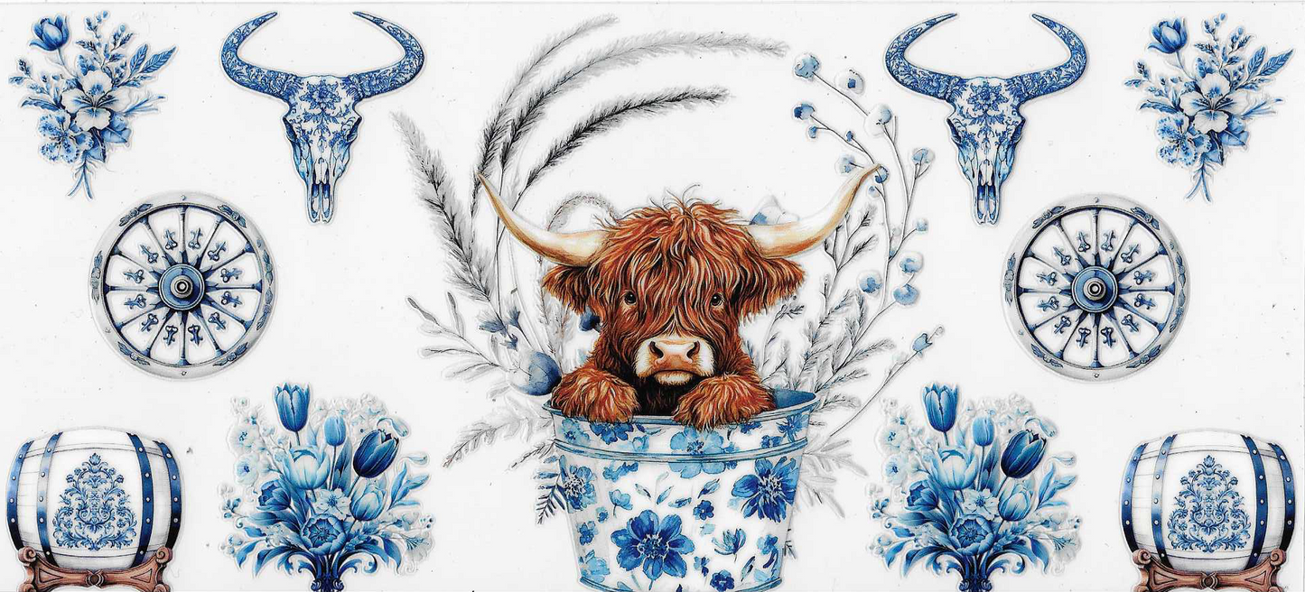 Blue Cow In Pal