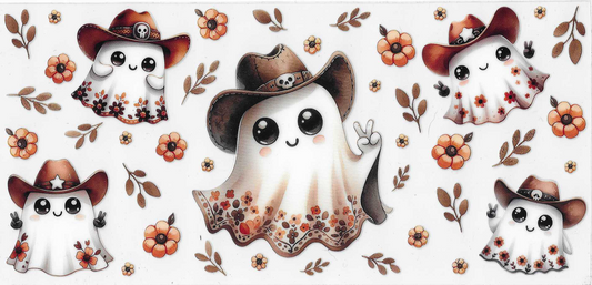 Ghostie With Cowboy Hat