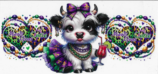 Mardi Gras Cow